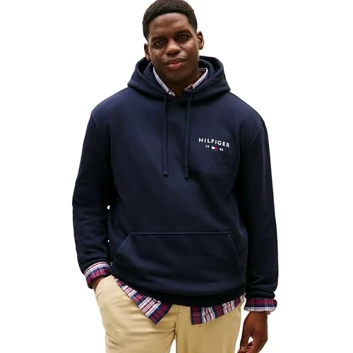 Limited offer: Tommy Hilfiger Men's Pullover Hoodie from 90.00 EUR to 85.50 EUR (save 5%)