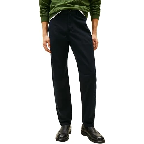 Offerta a tempo: Tommy Hilfiger Core Harlem Essential Twill Mw0Mw40690, Pantaloni Chino, Uomo, Blu (Desert Sky), 32W / 28L - 0.00% da 56.15 € a 56.15 €