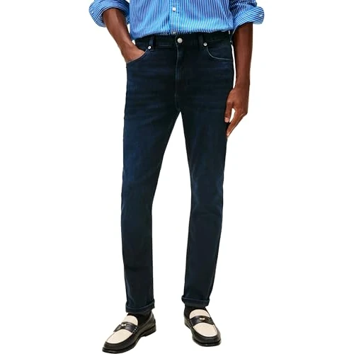 Oferta limitada: Tommy Hilfiger Vaqueros Hombre Bleecker Calder Slim Fit, Azul (Calder Blue Black), 32W/34L de 52.99 € a 52.99 € (ahorro 0.00%)