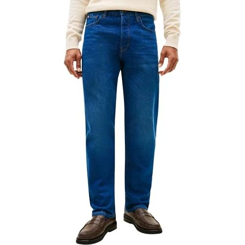 Offerta a tempo: Tommy Hilfiger Uomo Jeans Regular Dover OLY Blue Straight Fit, Nero (OLY Blue), 33W/30L - 0.00% da 53.31 € a 53.31 €
