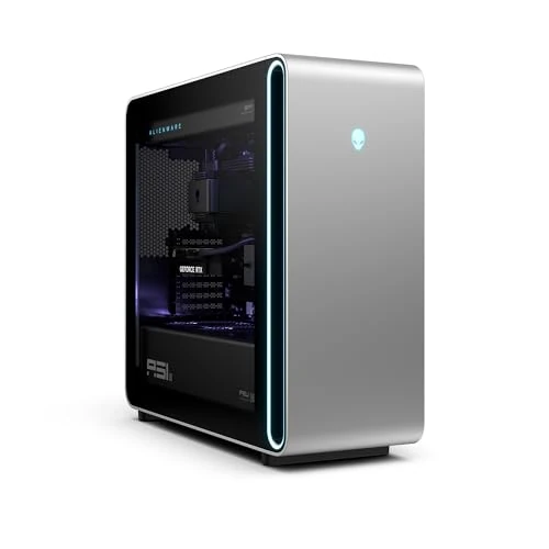 Offerta a tempo: Alienware Area-51 Gaming Desktop - Intel Core Ultra 9 Series 2, Nvidia GeForce RTX 5090, 64GB RAM, SSD 4TB, Wi-Fi 7, Bluetooth, Raffreddamento a Liquido, Windows 11 Home, AlienFX, Lunar Silver - 18% da 6799.00 € a 5599.00 €