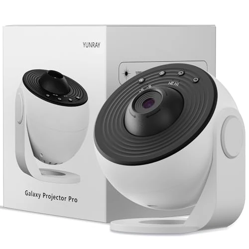Oferta limitada: YUNRAY Galaxy Projector Pro, Proyector Galaxia Estrellas con 1 Diapositivas de Vidrio HD Planetario en Casa Luz Nocturna de Cielo Estrellado para Niños Dormitorio Cumpleaños Navidad Regalo de 49.99 EUR a 49.99 EUR (ahorro 0%)