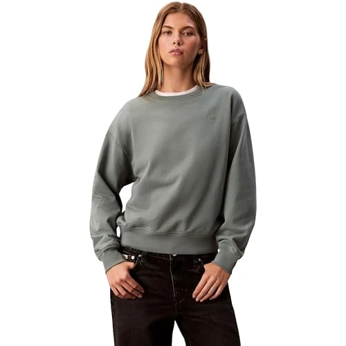 Oferta limitowana: Calvin Klein Damskie bluzy LS ARCHIVE LOGO FRENCH TERRY RLX LV047B236G, SZARY (jesienna zieleń), M, Szary (jesienna zieleń), M z 232.77 zł na 232.77 zł (oszczędź 0.00%)
