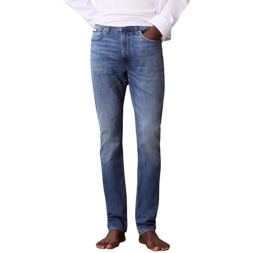 Calvin Klein Herren Skinny Lv04Re784G Jeans, Blue (Embers), 42 W/34 L