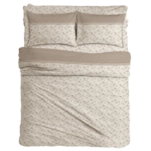 Sabanas Cama 90 x 200 Juego de Sabanas, Bed Sheets, Juego Sabanas 3 Piezas (Sábana Bajera, Sábana Plana y 1 Fundas de Almohada) Sabanas Made in Italy