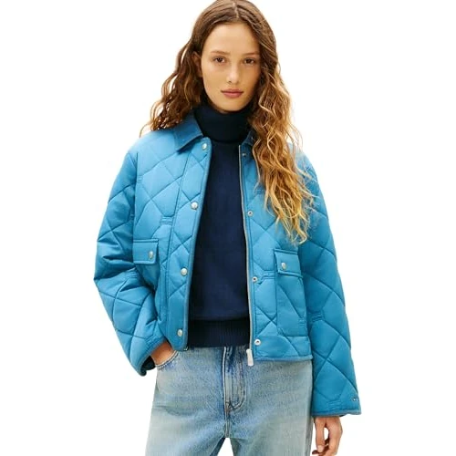 Offerta a tempo: Tommy Hilfiger GIACCA TRAPUNTATA BANDIERA IMBOTTITA WW0WW47998 Altre Giacche, BLU (Cyclone Haze), XXL, BLU (Cyclone Haze), XXL - 78% da 229.90 € a 51.12 €