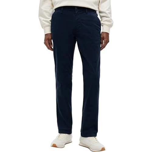 Offerta a tempo: Tommy Jeans Uomo Pantaloni Chino Scanton Twill Slim Fit, Blu (Dark Night Navy), 30W/36L - 0.00% da 28.97 € a 28.97 €