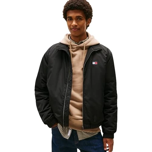 Oferta limitada: Tommy Jeans TJM ESSENTIAL - Chaqueta acolchada para hombre, DM0DM21936, color negro (negro), talla 3XL, negro (negro), 3XL Grande de 134.90 € a 134.90 € (ahorro 0.00%)