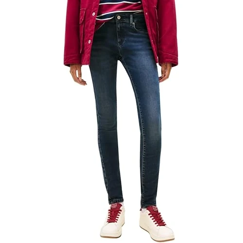 Offerta a tempo: Tommy Jeans Donna Jeans Sophie Low Skinny Fit, Blu (Denim Blue Black), 27W/30L - 18% da 80.57 € a 65.92 €