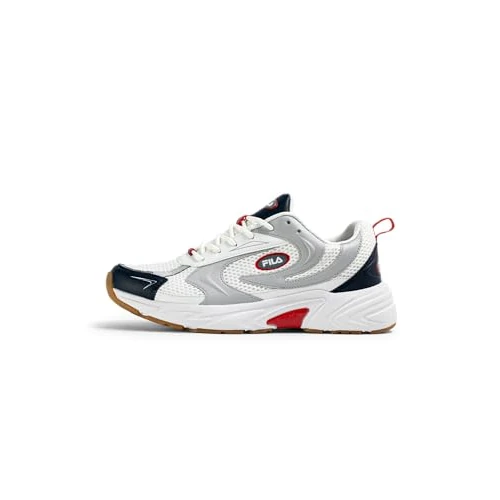 FILA Men's Kreatix Sneaker, White Red, 6.5 UK