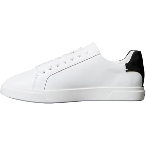 Offerta a tempo: Calvin Klein Low PRO Cup Laceup Lth Moire Hw0Hw02845, Basso Top Donna, White (Bright White/Black), 37 EU - 0.00% da 89.89 € a 89.89 €