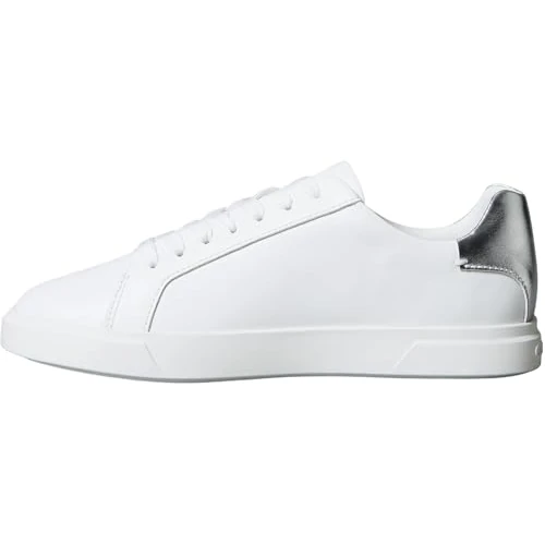 Offerta a tempo: Calvin Klein Lth Met HW0HW02846 Low PRO Cups Laceup da Donna Low Top, Bianco (Bright White/Silver), 38, Bianco Bianco Brillante Argento, 39 EU - 10% da 36.93 € a 33.33 €