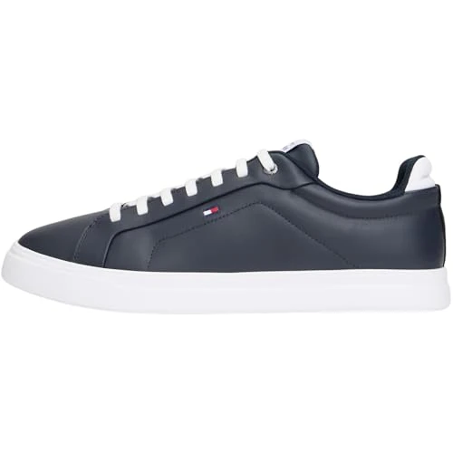 Tommy Hilfiger Uomo Icon Court Light Ess Fm0fm05678 Basso Top, Cielo Blu Deserto, 44 EU