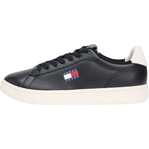 Oferta limitada: Tommy Jeans Archive '98 Em0em01596 - Tenis Bajos para Hombre, Negro Negro Calico, 42 EU de 99.90 € a 69.00 € (ahorro 31%)