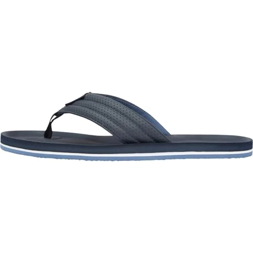 Offerta a tempo: Tommy Hilfiger Uomo Infradito Comfort Padded con Fascetta Imbottita, Grigio (Desert Sky), 40 - 40% da 44.90 € a 26.90 €