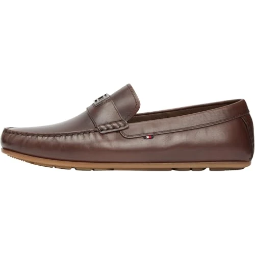 Offerta a tempo: Tommy Hilfiger Uomo Hardware Hilfiger Driver Shoe Fm0fm05838 Scarpe Driver, Marrone Legacy Brown, 46 EU, Marrone Legacy Brown, 46 EU - 25% da 149.90 € a 111.99 €