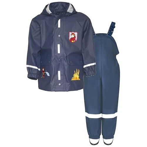 Tijdelijke aanbieding: Playshoes Tweedelig regenpak, modderpak, waterdicht, Brandweer, 86 van 59.99 EUR naar 59.99 EUR (korting 0%)