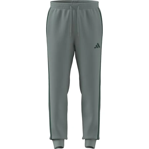 Beperkte aanbieding: adidas Hombre ESSENTIAL THREE STRIPES FLEECE PANT, Wonder Sage/collegiate green, 4XL van 41.92 EUR naar 41.92 EUR (besparing 0%)