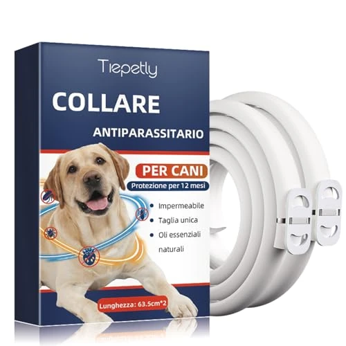 Offerta a tempo: 2 Collari Antiparassitari per Cani — 67% da 11,99 € a 3,99 €