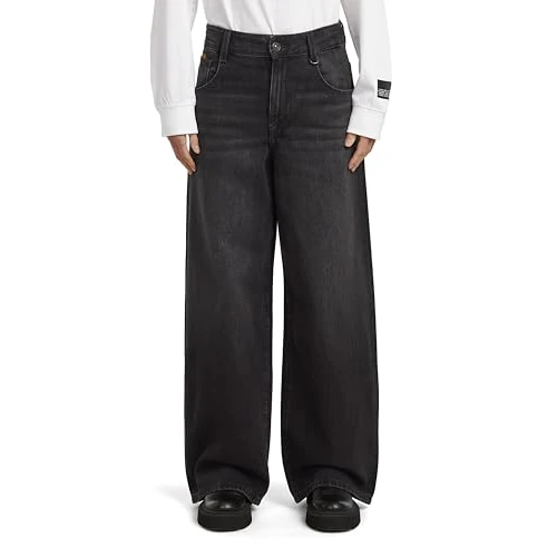 G-STAR Damen Skater High Loose Jeans, Mehrfarben (Worn in Black relic D25286-D933-H552), 29W / 34L