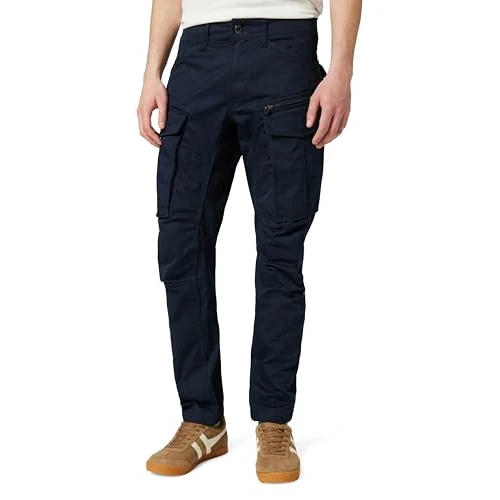 Limited-time offer: G-STAR Men's Rovic Zip 3D Regular Tapered Pants, Blue (salute D02190-E064-C742), 35W / 30L from 81.80 £ to 81.80 £ (save 0.00%)