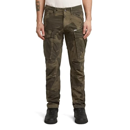 Offerta a tempo: G-STAR Rovic Zip 3D Regular Tapered Pants, Pantaloni, Uomo, Multicolore (Wren GD Border Camo D02190-E277-H654), 36W / 32L - 0.00% da 70.00 € a 70.00 €