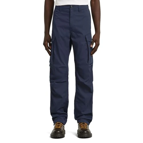 G-STAR Homme Pantalon Cargo Core Regular, Bleu (salute D24309-E062-C742), 32W / 34L