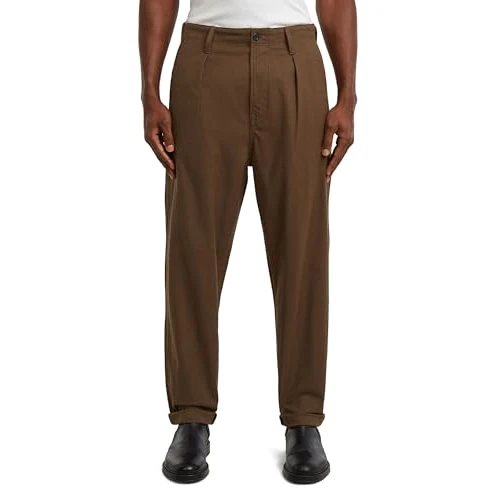 Zeitlich begrenztes Angebot: G-STAR Pleated Chino Relaxed Tapered von 65.00 € auf 65.00 € (0.00% Rabatt)