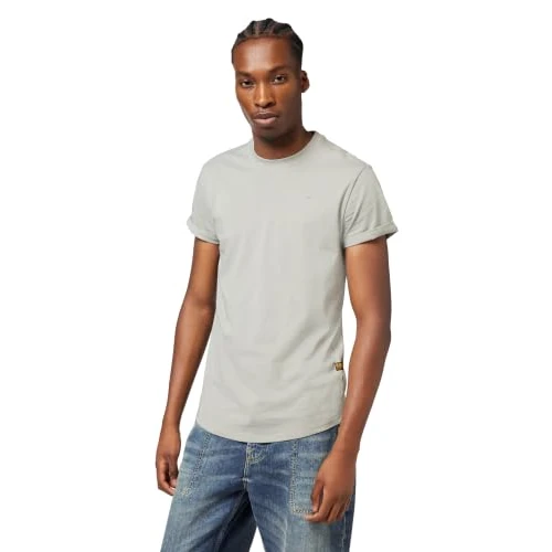 Offre limitée : G-STAR Homme T-Shirt Lash, Gris (wild dove D16396-B353-G283), XS de 35.00 € à 35.00 € (0.00% de remise)