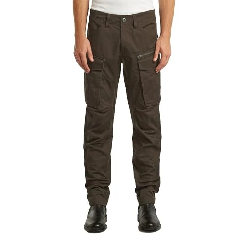 G-STAR Homme Pantalon Rovic Zip 3D Regular Tapered, brun (wren D02190-E064-H336), 38W / 38L