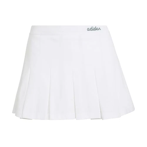 Offerta a tempo: adidas Femme Seasonal Essentials Colorpop Skirt with Inner Leggings, White/Collegiate Green, L - 69% da 40.00 € a 12.55 €
