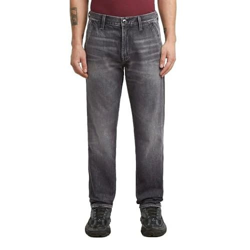 Offerta a tempo: G-Star Morry Tapered Chino, Grigio (Faded Scoria Grey D26400-d537-h147), 27W x 32L - 42% da 130.00 € a 74.81 €