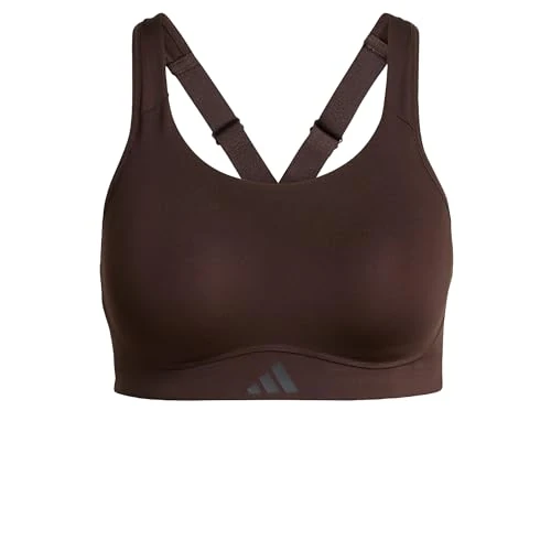 Offerta a tempo: adidas Femme Optime Workout High Support Bra, Aurora Coffee, XXL C-D (Plus Size) - 20% da 59.99 € a 47.99 €