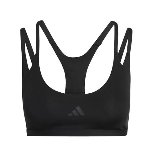 Zeitlich begrenztes Angebot: adidas Women's Optime Workout Strappy Light Support Bra, Black, XL von 17.39 € auf 13.60 € (22% Rabatt)