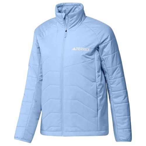 Limited-time offer: adidas Women's Terrex Multi Synthetic Insulated Jacket, glow blue, S from 67.64 £ to 67.64 £ (save 0.00%)