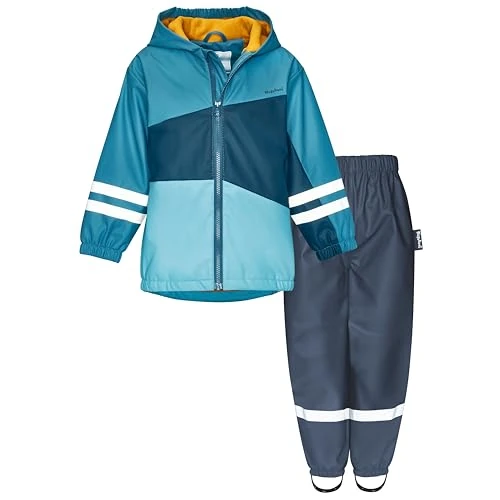 Limited-time offer: Playshoes Zweiteiliger Regenanzug Fleece Lining, Gefütterter Matschanzug from 76.99 £ to 76.99 £ (save 0.00%)