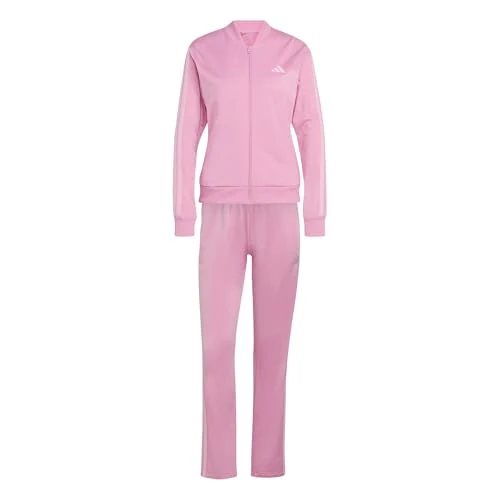 Zeitlich begrenztes Angebot: adidas Women's ESSENTIALS 3-STRIPES TRACKSUIT, st tropic bloom, XS von 70.00 € auf 47.99 € (31% Rabatt)
