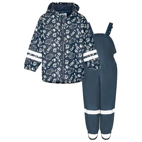 Offerta a tempo: Playshoes Regen Set Pioggia, Animali della Foresta, 92 (Pacco da 2) Unisex-Bambini e Ragazzi - 0.00% da 46.51 € a 46.51 €