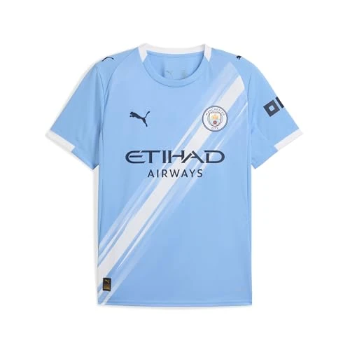 PUMA Manchester City FC Heren Thuisshirt 25/26, Blauw (Team Light Blue x White), 3XL