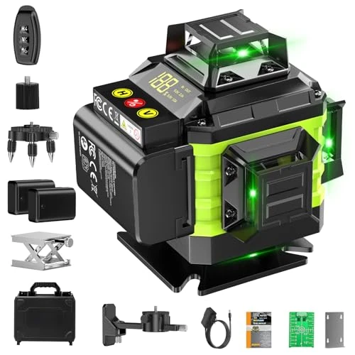 Self-leveling laser level