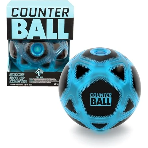 Famosa Strikesphere Counter Ball, Personal Touch Trainer, Ball with Light and Sounds That Will Cheer You Up and Lights Up Every Time You Touch It, Challenge Your Friends with the Freestyle, (MRK00000)
