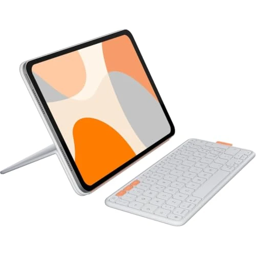 Oferta limitowana: Logitech Flip Folio, etui z klawiaturą do iPada Pro 11 cali (M4) i iPada Air 11 cali (M2 i M3) (5. generacji - 2024) - ochronne i chowane etui z klawiaturą Bluetooth, wiele urządzeń -Grafitowe- QWERTY z 573.82 zł na 573.82 zł (oszczędź 