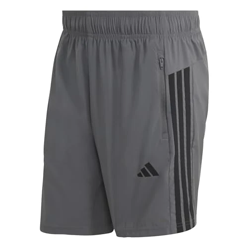 Offerta a tempo: adidas Uomo Workout Essentials Base 3 Stripes Woven Short 7 Inches Shorts, Grey Five/Black, XL - 31% da 35.00 € a 23.99 €