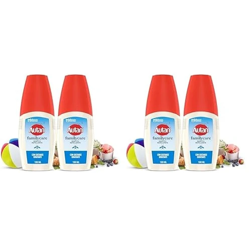 Offerta a tempo: Autan Family Care Vapo Spray Antizanzare, Repellente Zanzare, Dermatologicamente Testato, Protezione Efficace Per Tutta la Famiglia fino a 4 ore, 2 Confezioni da 100ml (Confezione da 2) - 0% da 24.58 € a 24.58 €