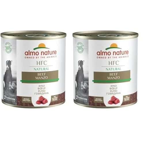 Offerta a tempo: Almo Nature HFC Natural, Alimento Umido per Cani - Manzo - Confezione da 6.48 kg (12 x 290 g) — 23% da 83,76 € a 64,56 €