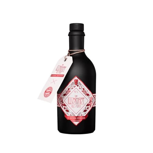 The Illusionist Distillery Alc. Free FC Bayern München Edition | Die Alkoholfreie Alternative mit Farbwechsel | Von den Machern des Illusionist Dry Gin | Zuckerfrei | Vegan | 500ml