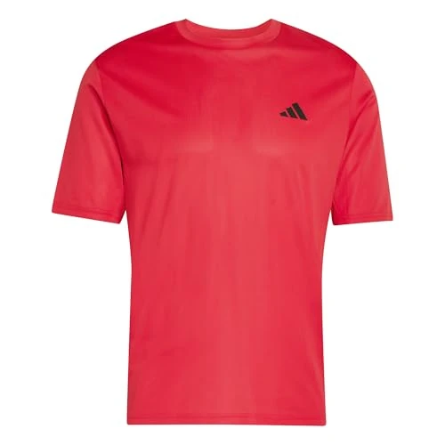 Tijdelijke aanbieding: adidas heren Workout Essentials Base Shirt, pure ruby, S van 23.00 € naar 23.00 € (0.00% korting)
