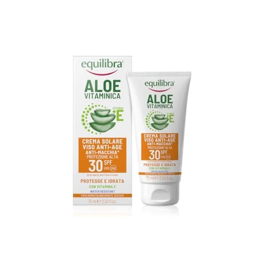 Oferta limitowana: Equilibra Aloes witaminowy krem przeciwsłoneczny do twarzy przeciw starzeniu SPF 30 z 72.29 zł na 72.29 zł (oszczędź 0.00%)