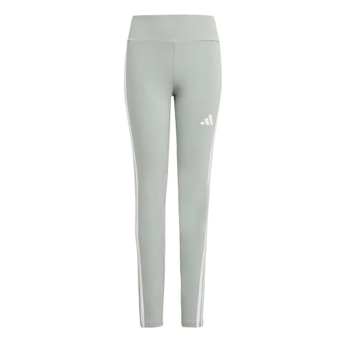 Offre limitée : adidas Mädchen ESSENTIALS 3 STRIPES LEGGINGS, Wonder Sage/white, 7-8 Years de 25.00 € à 20.00 € (20% de remise)