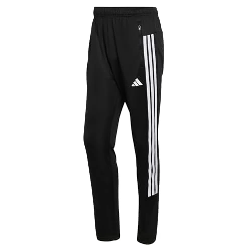 Tijdelijke aanbieding: adidas heren Workout Essentials All-Set 3-Stripes Knit Pants, black/white, L van 44.90 € naar 44.90 € (0.00% korting)
